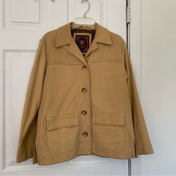 Vintage Jackets & Blazers - Vintage jacket medium genuine leather